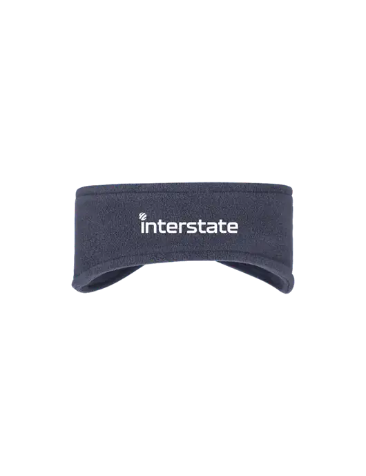 Navy Stretch Fleece Headband w/Interstate Logo