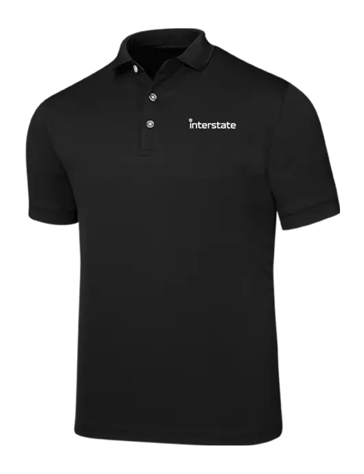 Callaway Ottoman Black Polo w/Interstate Logo