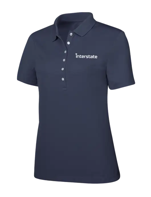 Callaway Womens Ottoman Navy Polo w/Interstate Logo