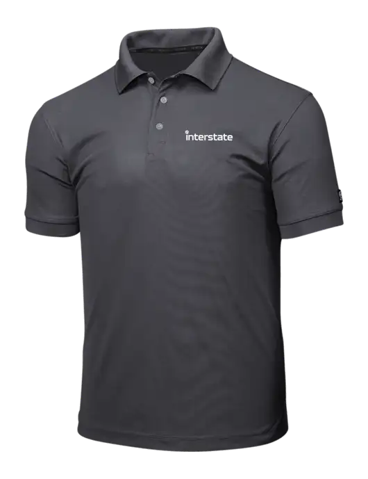 OGIO Charcoal Grey Caliber 2.0 Polo w/Interstate Logo