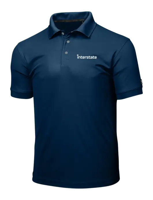 OGIO Navy Caliber 2.0 Polo w/Interstate Logo