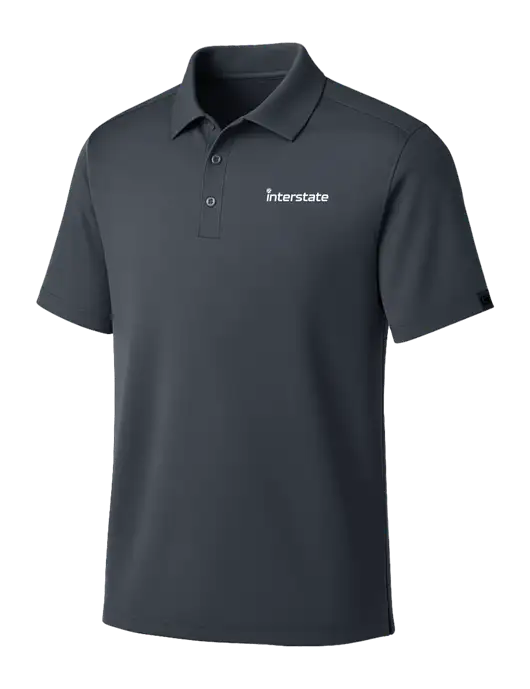OGIO Dark Grey Framework Polo w/Interstate Logo