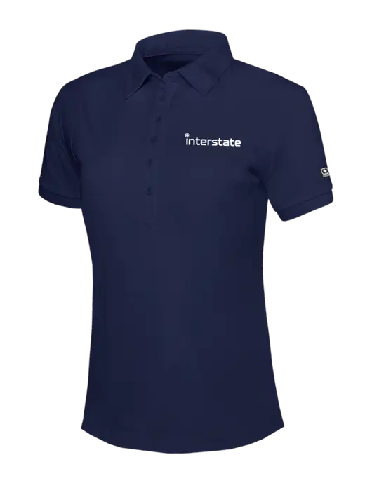 OGIO Womens Navy Jewel Polo w/Interstate Logo