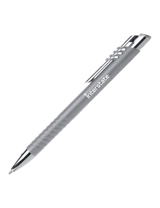 Schirhart Grey Pen - Black Ink w/Interstate Logo