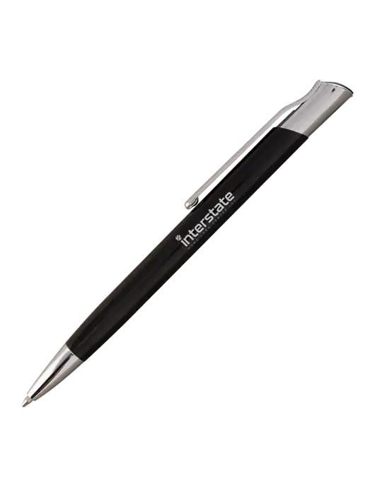 San Malo Black Pen - Black Ink w/Interstate Logo