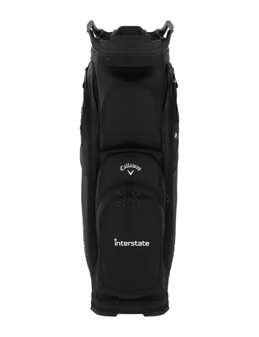 Callaway Org 14 Black Cart Golf Bag  w/Interstate Logo
