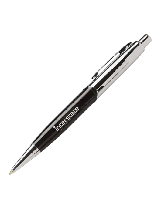 Chimera Black Pen - Black Ink w/Interstate Logo