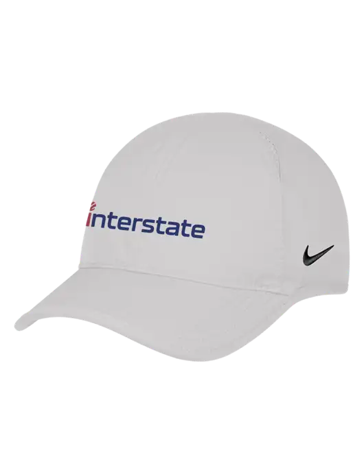 Nike White Featherlight Cap w/Interstate Logo