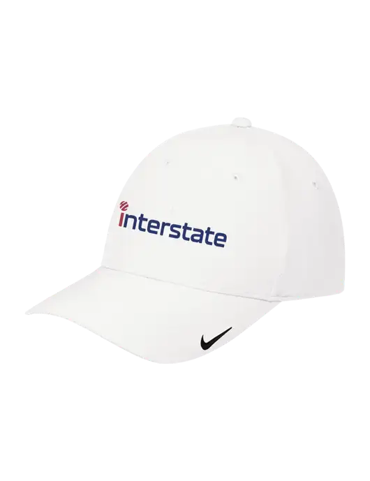 Nike White Dri-FIT Legacy Cap w/Interstate Logo