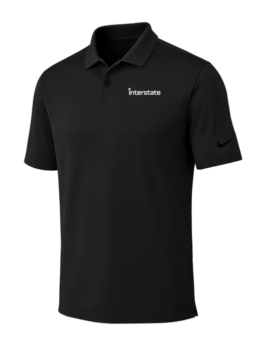 Nike Black Dri-FIT Vapor Polo w/Interstate Logo