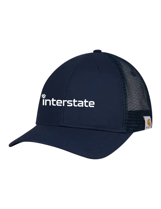 Carhartt Navy Trucker Rugged Pro Series Cap w/Interstate Logo