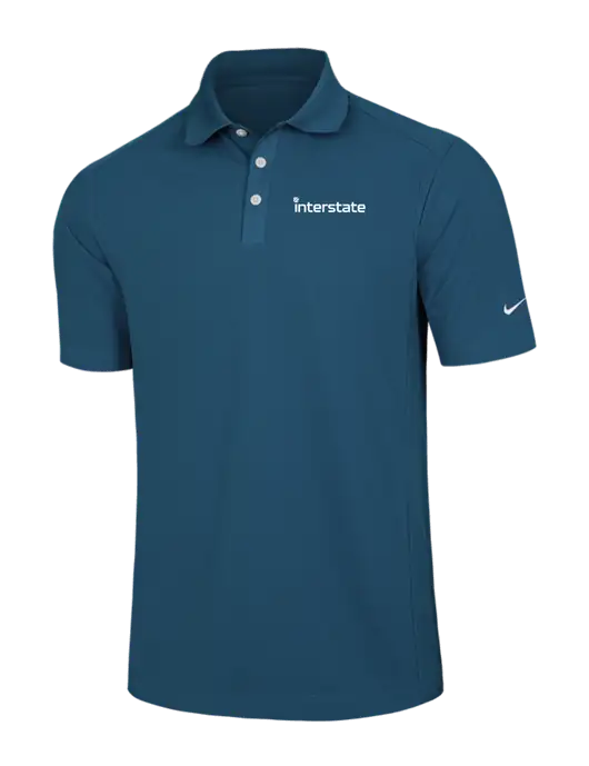 Nike Light Navy Dri-FIT Classic Polo w/Interstate Logo
