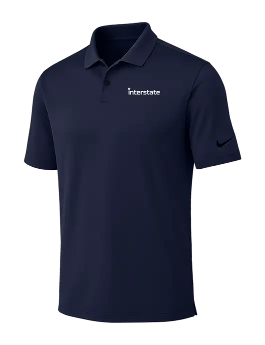 Nike Dark Navy Dri-FIT Vapor Polo w/Interstate Logo
