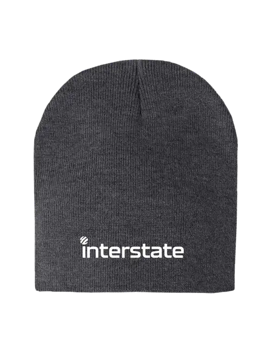 Charcoal Heather Element Knit Beanie w/Interstate Logo