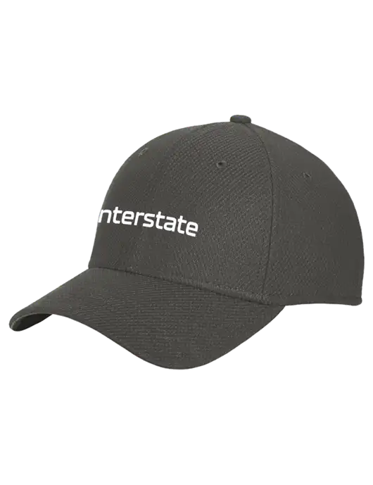 New Era Diamond Era Very Dark Grey Stretch Cap w/Interstate Logo