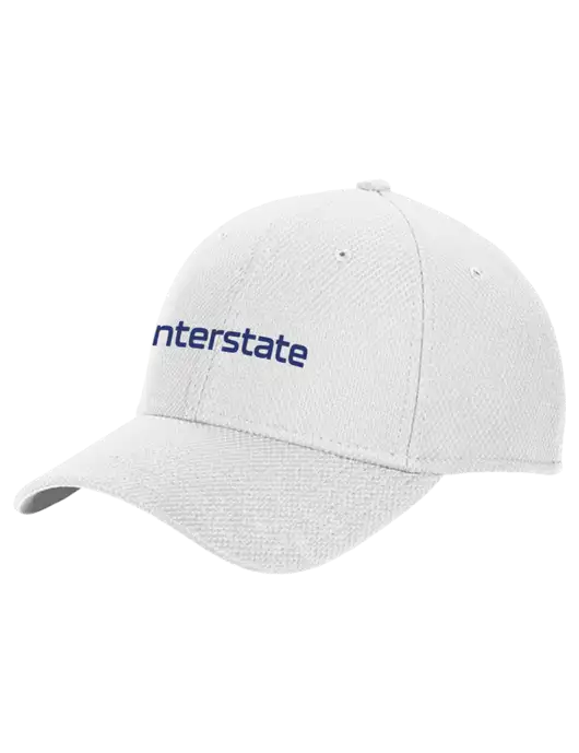 New Era Diamond Era White Stretch Cap w/Interstate Logo