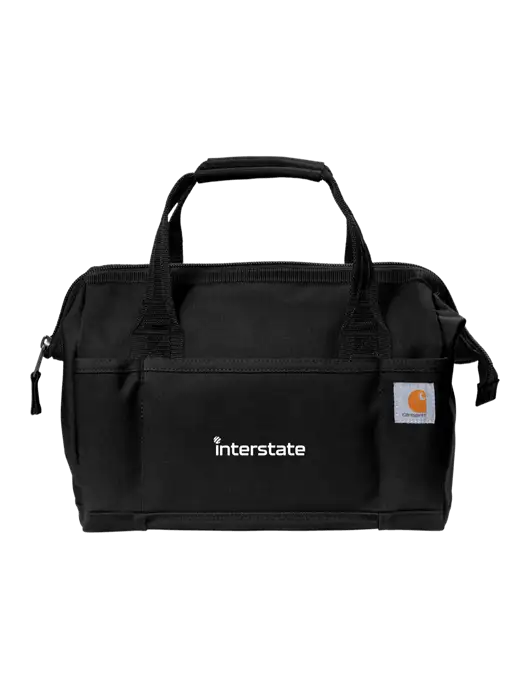 Carhartt Foundry Series 14” Black Tool Bag w/Interstate Logo