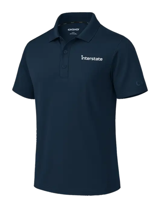 OGIO Envision Dark Navy Polo w/Interstate Logo